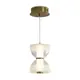 Светильник подвесной светодиодный Freya Koil Fr6136pl-l6bt 4.5 м² теплый белый (желтый) свет цвет латунь