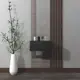 Стол туалетный Модерн КУ-04 45x20x37.2 см ЛДСП цвет черный/орех ликата