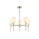 Люстра на штанге Ambrella light High light Lh72371 5 ламп 20 м² цвет белый, латунь