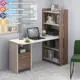 Стол Мэрдэс СТЛ-ОВ+С120РПрям ШК-Ч 70x152x152 см лдсп цвет карамель, ясень шимо темный