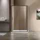 Душевой уголок Vincea Garda VSR-1G8012CLGM прямой 120x80см антрацит профиль эффект стекла прозрачный