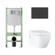 Комплект инсталляция с унитазом Grohe ALS.SIS1101.MB39703000 цвет белый