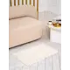 Коврик для ванной комнаты Arya Home Collection 8680943101969 80x50см цвет белый