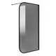 Душевая перегородка Niagara NG-689-90TBLACK 90x200см черный профиль