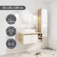 Пенал для ванной Март Naples 32x120 см белый