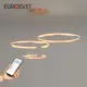 Светодиодная люстра Eurosvet с управлением по Wi-Fi 90280/3 золото Smart