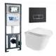 Комплект инсталляция с унитазом Weltwasser 513093 цвет белый