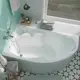 Ванна акриловая 1Marka DIANA 170x90 L левая цвет белый 1790 л