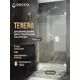 Душевая дверь Doccia GLASS181dvpt/SA/4CHROMEGL 181см эффект стекла матовый распашной