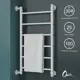 Полотенцесушитель водяной лестница Onix Classic white left 80x40 см боковая левая подводка нержавеющая сталь цвет белый