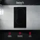 Электрическая варочная панель Jacky`s JH MB34 29 см 2 конфорки цвет черный