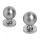 Ручка дверная на розетке Аллюр Allur Art Collection Sfera MSC (59160) итал.матовый хром