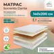 Матрас All'perrino Sorrento Dante Sor18/140/200Dn 140x200x18 см беспружинный 2-спальный
