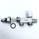 Узел нижнего подключения осевой Tim 1/2"x3/4" латунь ME1420-2