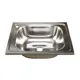 Мойка для кухни Mixline 58527962 40x50 см глубина чаши 16 см нержавеющая сталь цвет хром