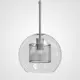Светильник подвесной Imperiumloft Catch silver d20 186708-26 1 лампа 1 м² цвет серебристый