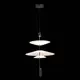 Светильник подвесной светодиодный ST LUCE SL6101.413.01 5 м² теплый белый свет цвет черный