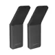 Крючок одинарный Lemark Smooth Line для полотенец и халатов чёрный матовый 9712002