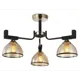 Люстра на штанге Ambrella Light Traditional Ambr_tr9098 3 лампы 10 м² цвет черный