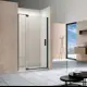 Душевая дверь Vincea VDP-1E 120 см эффект стекла прозрачный распашной