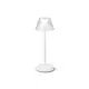 Светильник уличный настольный светодиодный Ideal Lux Lolita 286723 IP54 цвет белый матовый