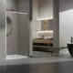 Душевая дверь Vincea VDS-6SL140CL 140см эффект стекла прозрачное закаленное стекло раздвижной