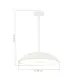 Светильник подвесной светодиодный St Luce Lid Sl6128.503.01 8 м² теплый белый (желтый) свет цвет белый