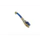 Шланг с шаровым краном DSZH R410-BV синий гайка 5/16" х 1/4" штуцер