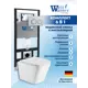 Комплект инсталляция с унитазом Weltwasser AG50635 цвет белый