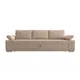 Диван Лига диванов Канкун 245x88x99 см велюр цвет бежевый