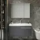 Комплект мебели Ceruttispa OGLIO 120 10033 с зеркальным шкафом 120см