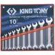 Набор ключей рожковых King Tony 1110MR 6-28 мм, 10 шт