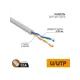 Кабель витая пара PROconnect омедненный U/UTP CAT 5e PVC 2PR 24AWG indoor solid серый 305 м