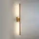 Настенный светильник светодиодный Arte Lamp Lines A2029ap-1pb нейтральный белый свет цвет медь