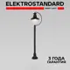 Столб уличный Elektrostandard GL 3002F Talli 108 см 60 Вт IP 44 цвет черный 108 см