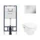 Комплект инсталляция с унитазом Hansgrohe I012710.0131HGSET002 цвет белый