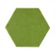 Декоративные панели Hubox Шестиугольник зеленый 300x300x90мм 0.3м² 12шт