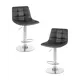 Барный стул Dobrin Tailor lm-5017 47x113x49 см цвет черный 2 шт
