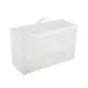 Коробка для обуви Handy home 14x21x35 см пластик цвет прозрачный 4 шт.