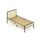 Кровать Solarius Komp80loft-van-black-full 85 x 89 x 206 см сосна цвет бежевый