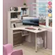 Стол Мэрдэс СР-132-140 КШ-Ч-ЛЕВ 101x163x140 см ЛДСП цвет карамель, ясень шимо темный