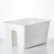Балконный ящик Sahara reiling Form-plastic 38.9 см 27 см 13.2 л полипропилен белый