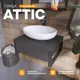 Тумба под раковину MODULEASY 60x48 см ATTIC подвесная цвет секвойя Ц0000037849