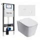 Комплект инсталляция с унитазом Lorne 630229 цвет белый