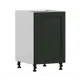 Напольный шкаф Регина Столплит 50x82x56 см МДФ цвет зеленый