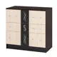 Комод Эрика 3 ящика 85x43x82.7 см ЛДСП цвет kraft