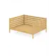 Кровать Solarius Tahta-spin120-200-full 130 x 101 x 210 см сосна цвет бежевый