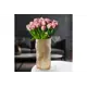Ваза Elan gallery стеклянная коричневая 31.5 см