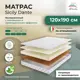 Матрас All'perrino Sicily Dante Sic14/120/190Dn 120x190x14 см беспружинный 1.5-спальный