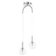 Светильник подвесной Crystal lux Luxury Cu_2271_202 2 лампы 5 м² цвет хром